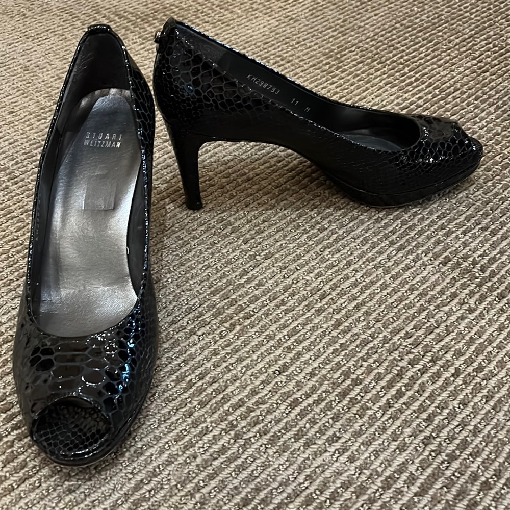 Stuart Weitzman open toe heels